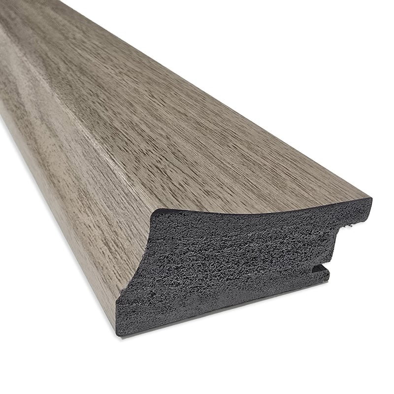 Grand Narrow Non-Beveled Framed Full-Length Floor Leaner Mirror