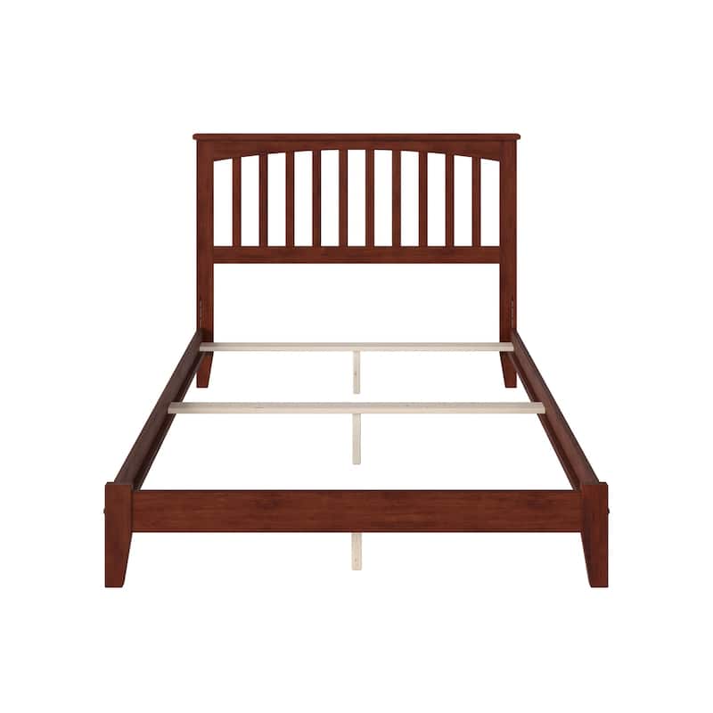 Mission Full Foundation Bed Frame in Walnut