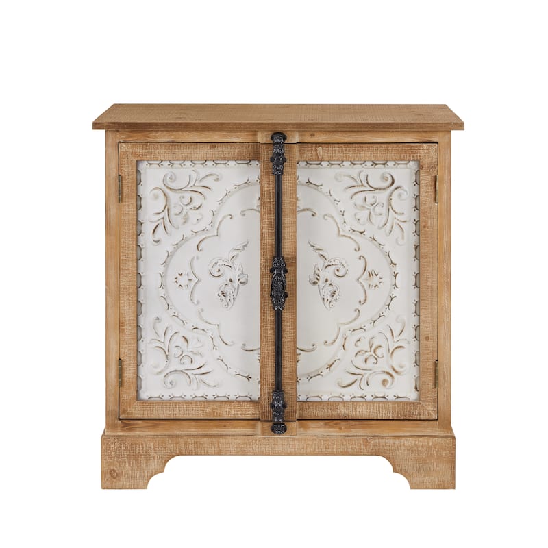 Art Leon Retro and Romantic Floral Cabinet
