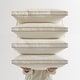 preview thumbnail 13 of 12, Set of 2 100% Organic Cotton Down Feather Pillow-in-a-pillow Design Bed Pillow