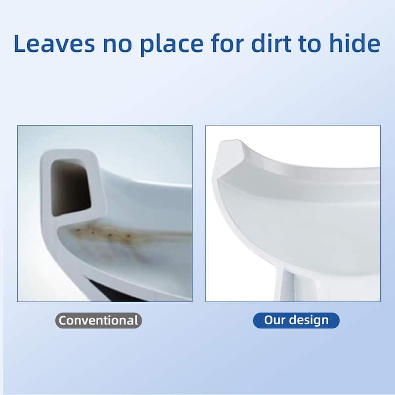 Elongated Toilet for Bathrooms - One toilet 2100