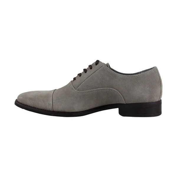 mens gray oxford shoes