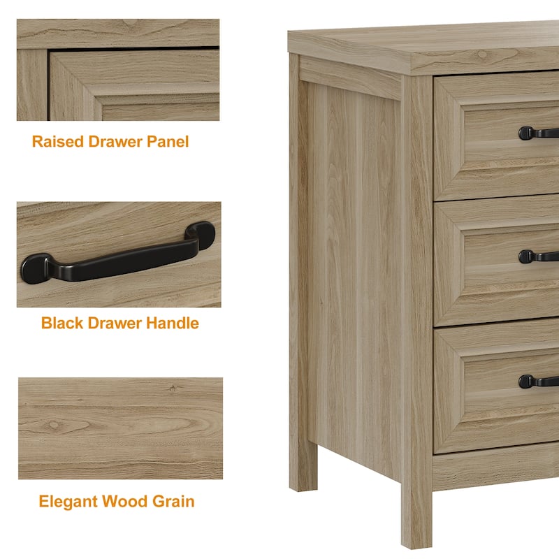 3 Drawer Dresser for Bedroom
