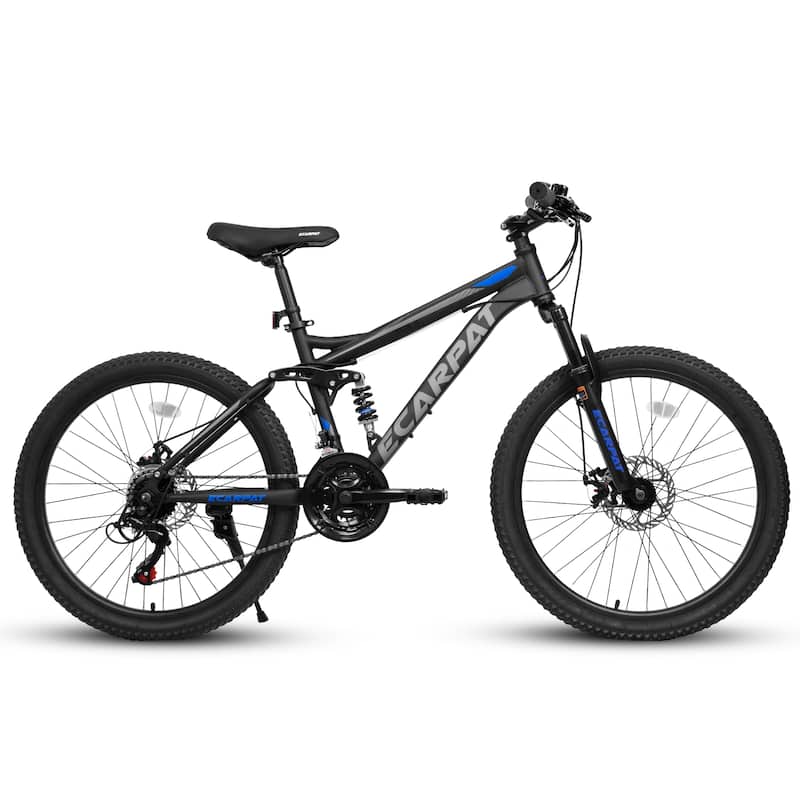 Mountain Bike Unisex Bikes Trail Commuter City Mountain Bike Black