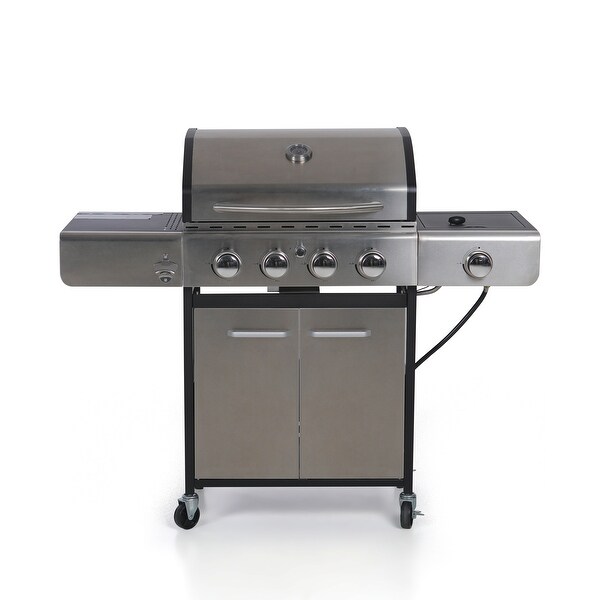 4 burner gas bbq sale top