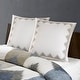 preview thumbnail 4 of 11, INK+IVY Isla Cotton Embroidered Euro Sham