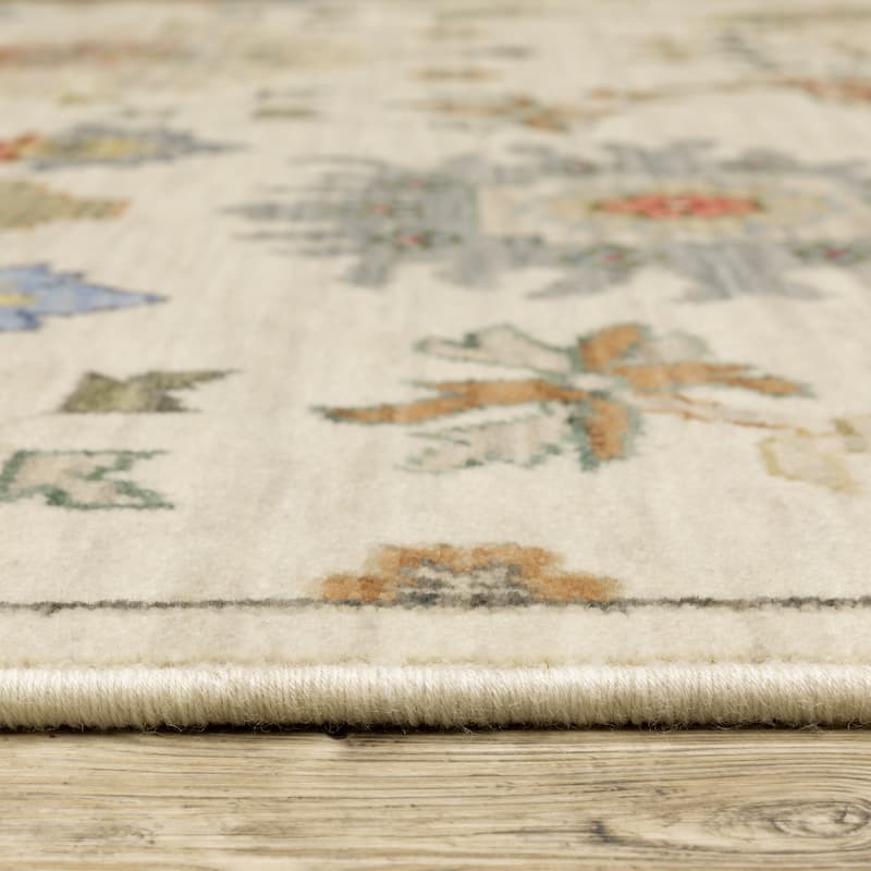 Style Haven Lawson Traditional Persian Wool Fringe Edge Area Rug
