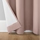 preview thumbnail 34 of 91, Sun Zero Cyrus Thermal Total Blackout Back Tab Curtain Panel, Single Panel