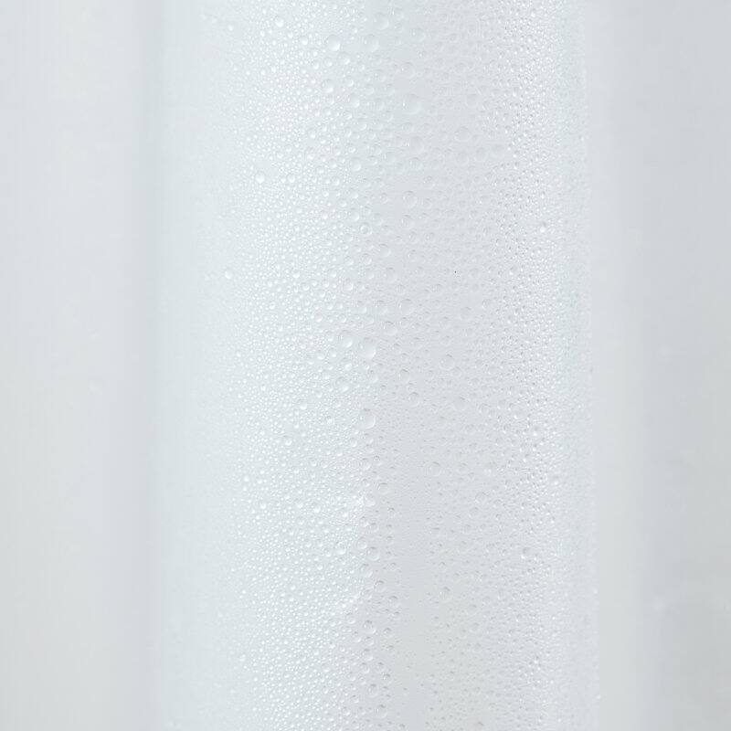Dainty Home Light Weight Shower Curtain Liner With Weighted Hem