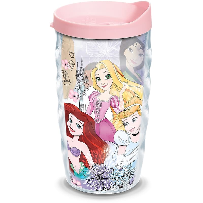 Tervis Disney - Princess Group Made in USA Double Walled Insulated Travel Tumbler, Classic - 10oz Wavy - 10oz Wavy