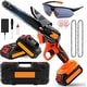 preview thumbnail 1 of 8, Handheld Chainsaws Battery Powered Orange - Battery
