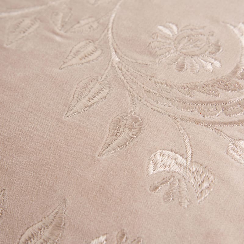 Solid Cotton Welted Throw Pillow