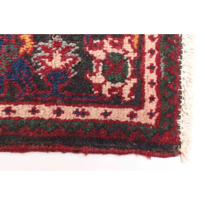 ECARPETGALLERY Hand-knotted Kayseri Red Wool Rug - 4'3 x 6'8