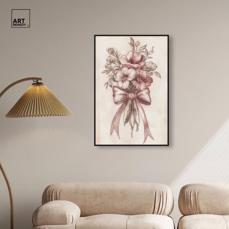 Tied with Tenderness II Canvas by Art Remedy