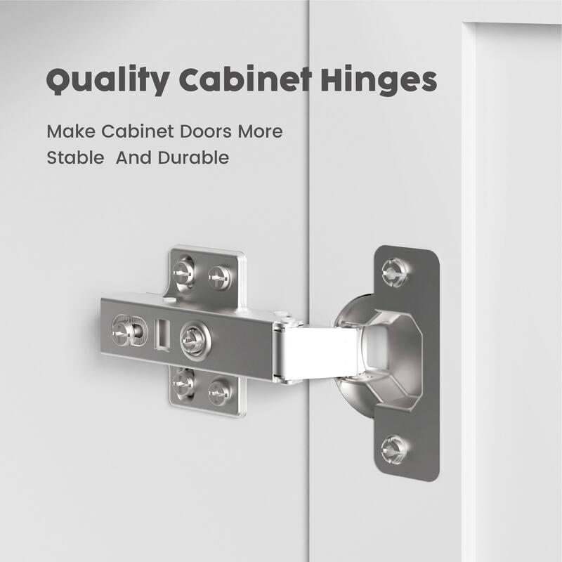 Shaker Style Wall Storage Cabinet with 2 Doors & Shelf