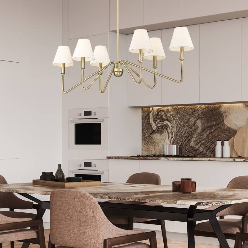 Kennedy 36.75" Wide 6-Light Linear Pendant