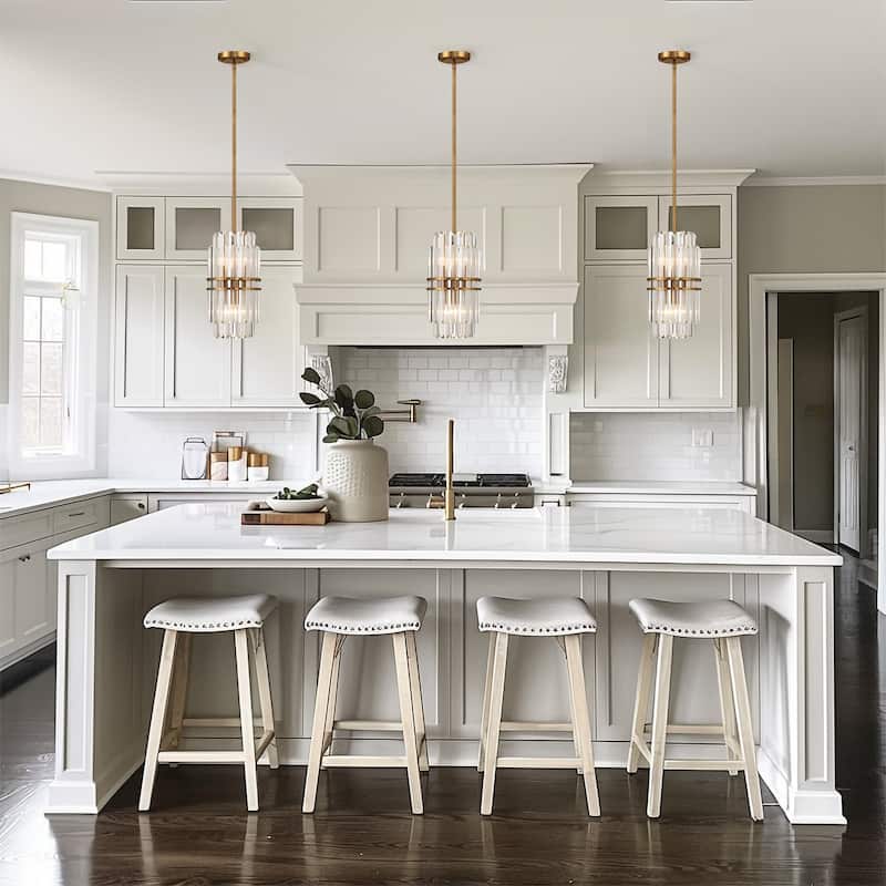 Crystorama Lighting Group HAY-1401 Hayes 8" Wide Crystal Mini Pendant