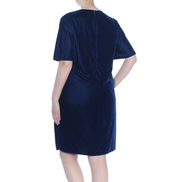 blue dress size 18