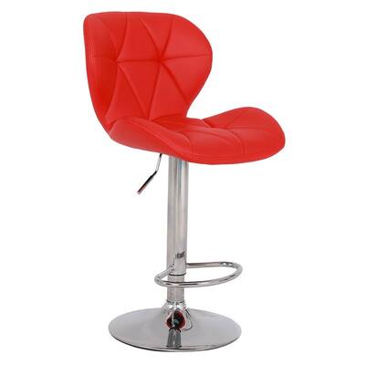 Bar Chair Scandinavian Design, Adjustable Swivel Barstool, Set of 2