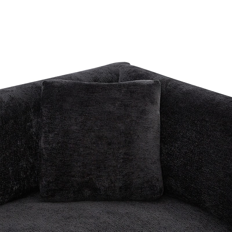 Christopher Knight Home - Flare Modern Upholstered Sofa with Flared Arms