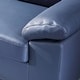 preview thumbnail 54 of 56, OVIOS Mid-Century SUEDE Leather Chaise Reversible Sofa