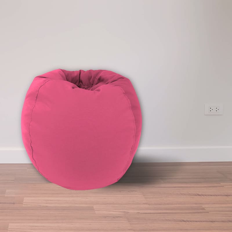 25" Round Indoor Junior Bean Bag Chair