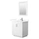 Option White, Nickel Trim, Giotto Quartz Top