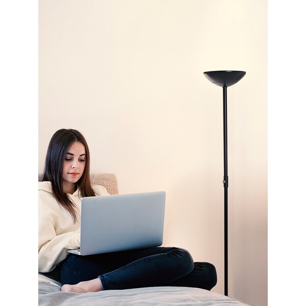 Brightech sky led torchiere super bright floor lamp standing best sale