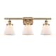 Option Brushed Brass / Matte White