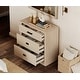 preview thumbnail 12 of 71, WAMPAT Mid Century Modern Dresser, 31.9" Tall Storage Cabinet with Drawers