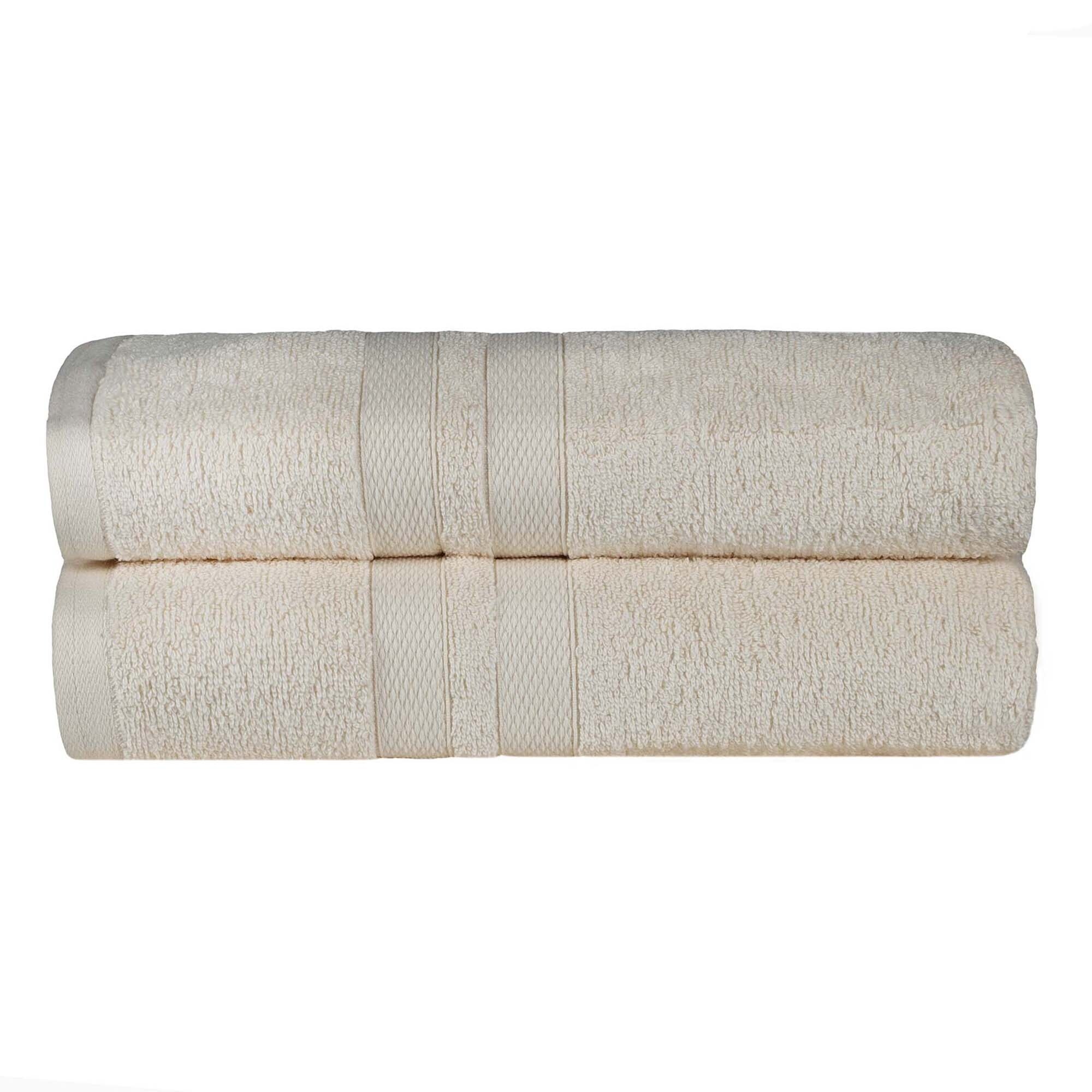 Superior Ultra-Soft Cotton Solid Medium Weight Bath Towel - Picture 35 of 35