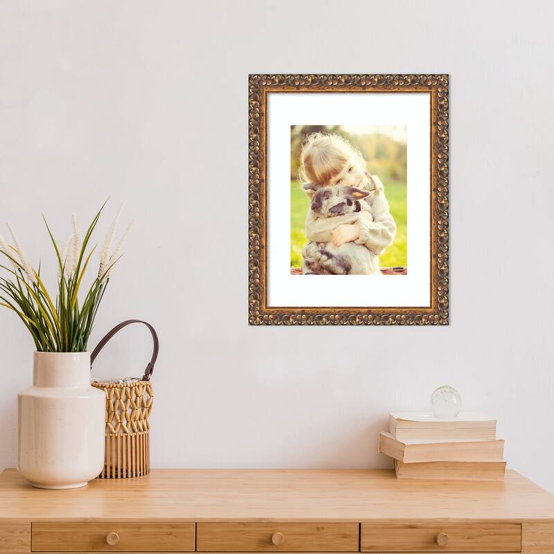 Antique Bronze Framed Picture Frame, Photo Frame