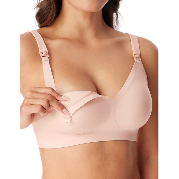 slide 2 of 5, Ultra Soft Seamless Nursing Bra YN21 - XLarge