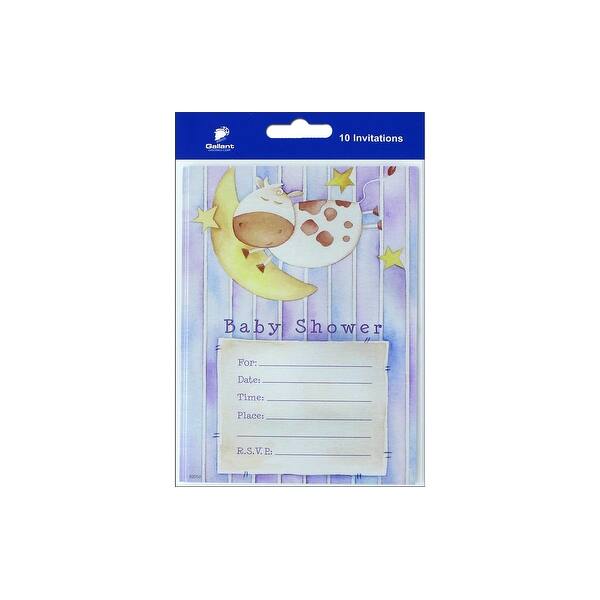 Shop Gallant Greetings Baby Shower Invitation 10ct 2 Free