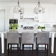 preview thumbnail 13 of 12, Coastal Rustic 4-light Drum Kitchen Island Chandelier Cottage Wood Ceiling Lights Dining Room Foyer - D 20'' x H 83.5''