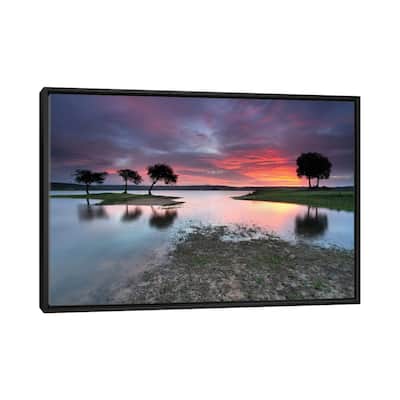 iCanvas "The Blessing Of The Sun" by Rui David Framed