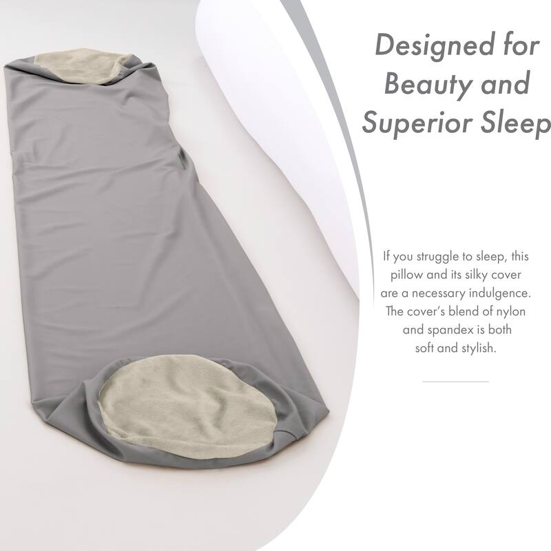 Straight Body Pillow, Premium Microbead,Side Sleeping / Pregnant Women