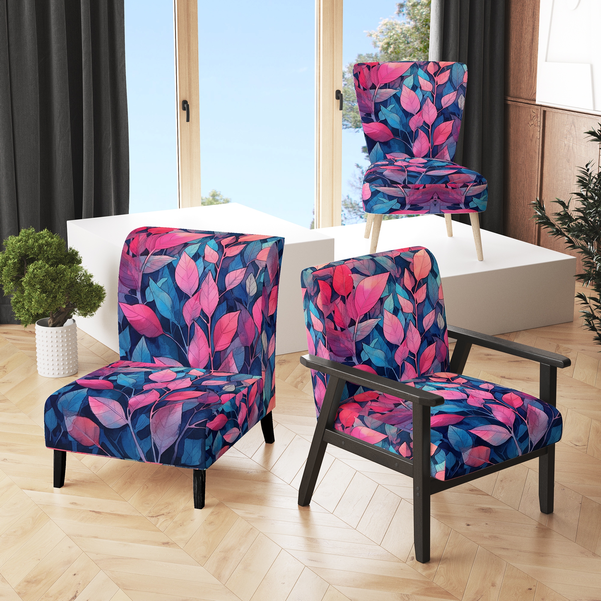 Beautiful upholstered chairs on sale
