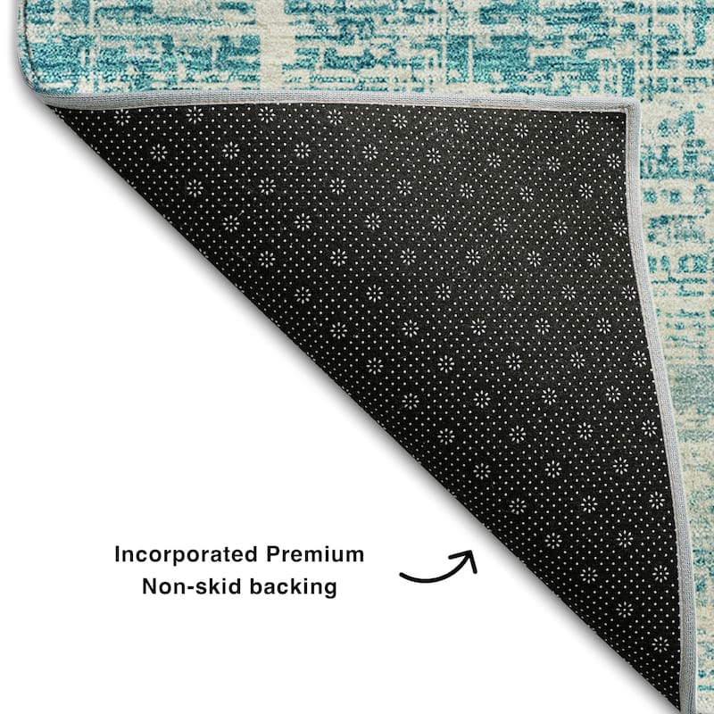 Premium Washable Super Soft Modern Solid Mayfield Rug