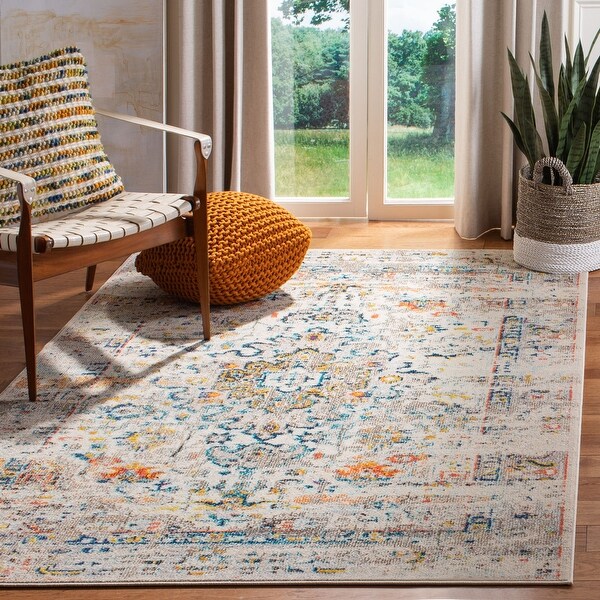 Safavieh Madison Regelinde Oriental Distressed Rug. Opens flyout.