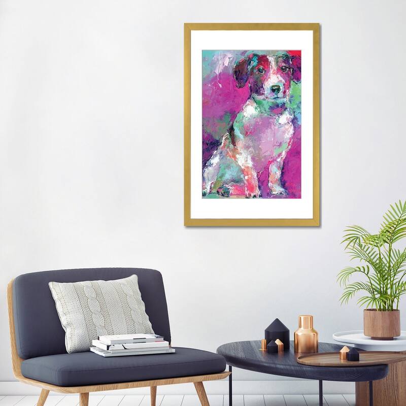 iCanvas "Russell Terrier" by Richard Wallich