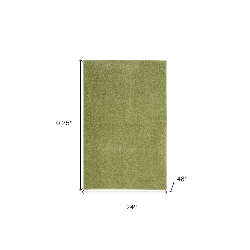 HomeRoots Contemporary Runner Outdoor Rug - 4' Runner