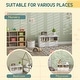 preview thumbnail 6 of 7, Qaba Toy Storage Organizer, Kids Bookshelf with 2 Drawers, Toy Shelf, Large Top, Toy Organizer for Bedroom, Nursery, White