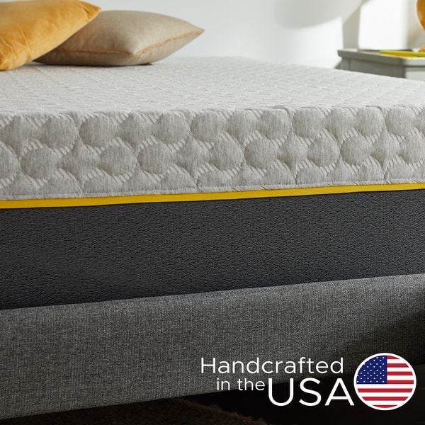 Shop 10 Inch Memory Foam And Innerspring Support Hybrid Mattress Plush Overstock 28302250