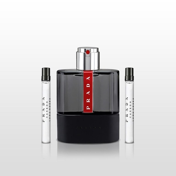 Prada Luna Rossa Carbon Eau de Toilette Gift Set for Men