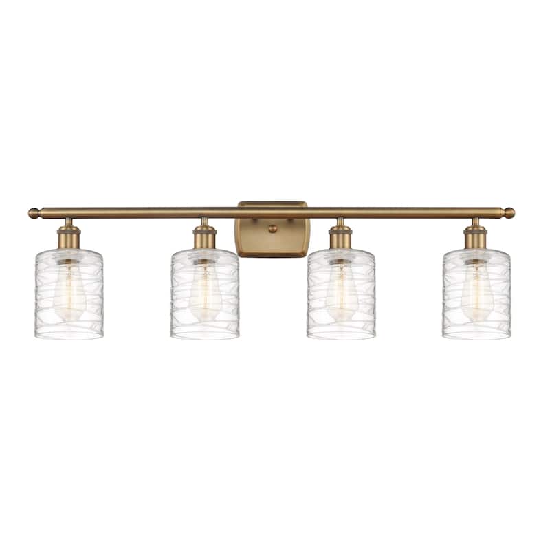 Innovations Lighting Ballston Cobbleskill - 4 Light 36" Bath Vanity Light