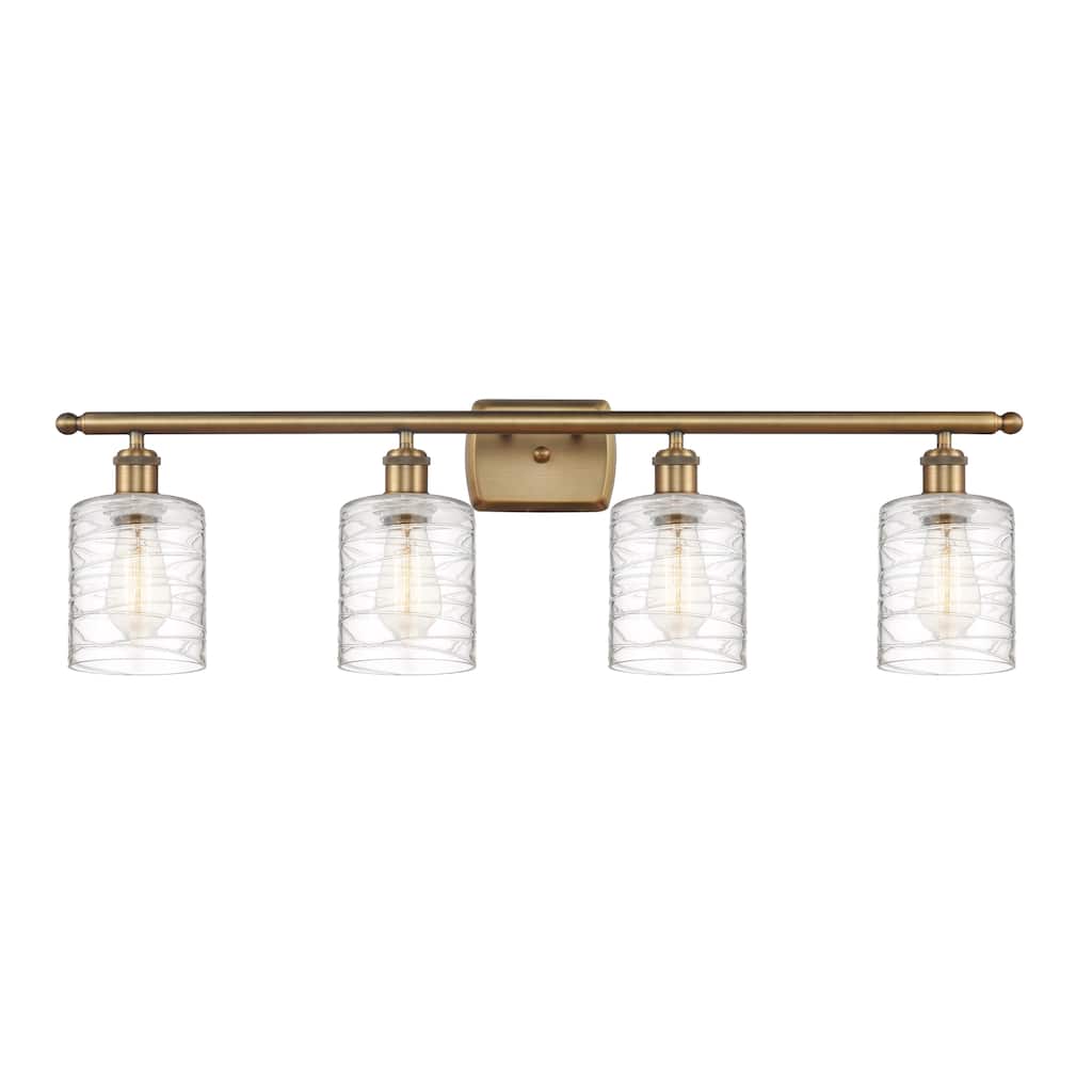 Innovations Lighting Ballston Cobbleskill - 4 Light 36" Bath Vanity Light