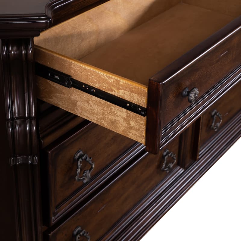 Liberty Furniture Arbor Place Sleigh Bed, Dresser & Mirror, Chest, Night Stand - California King, King or Queen