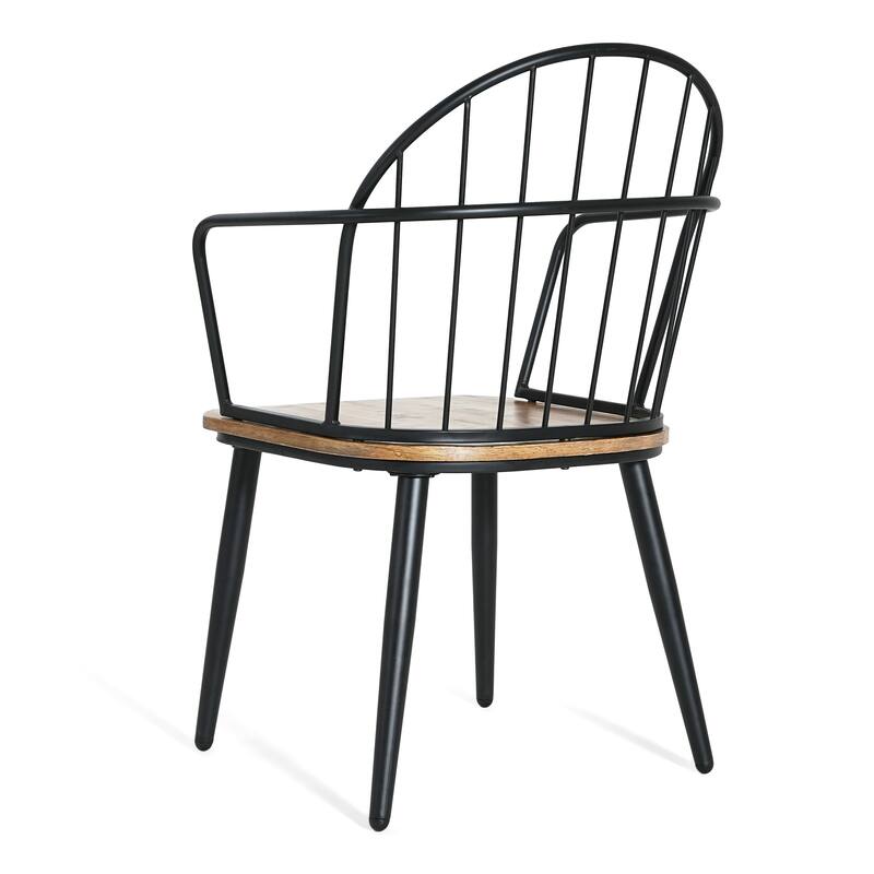 Christopher Knight Home Indoor Dining Chair With Metal Legs