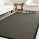 preview thumbnail 26 of 38, SAFAVIEH Natural Fiber Edle Border Sisal Rug 3' x 5' - Grey
